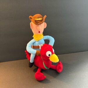 1999 Stuffins Rudolph Island of Misfit Toys MISFIT COWBOY 9" Plush Ornament